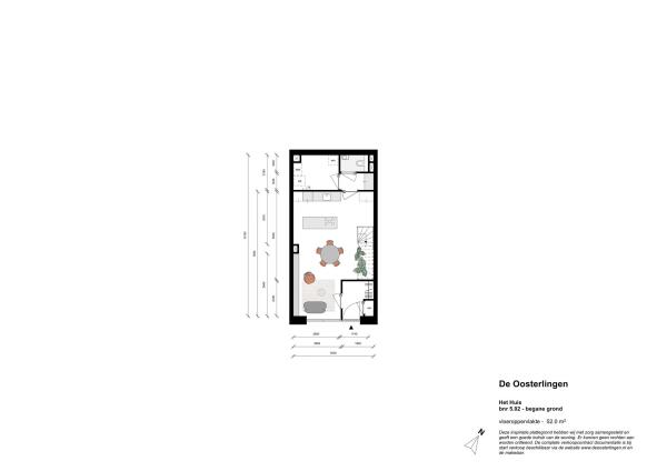 Floor Plan 1 - De Oosterlingen (bouwnummer 5.02) 0 ong