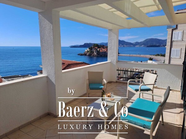 photo 5 Sveti Stefan Duplex Apartment with Seaview