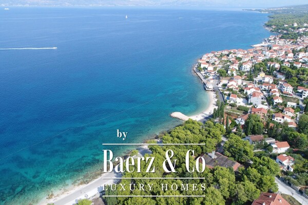 photo 2 Brač, Sutivan, modern villa under construction with open sea view