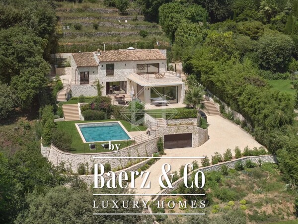 photo 3 SAINT-PAUL-DE-VENCE - Splendid Neo-Provençal Villa with panoramic sea view
