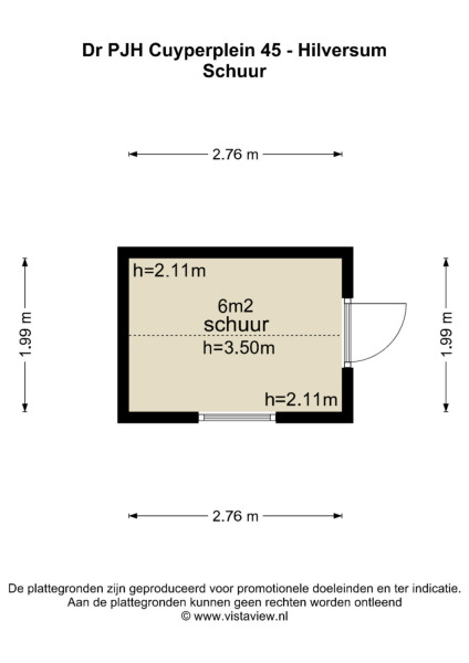 Floor Plan 16 - Dr. P.J.H. Cuypersplein 45