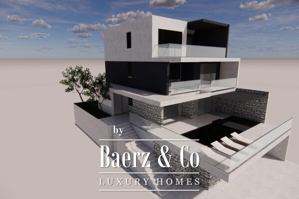 photo 2 Jesenice, modern house with a pool and beautiful view of the sea