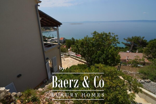 photo 20 Krk, Stara Baška, exclusive villa embedded in a rock NKP 450 m2, panoramic sea view