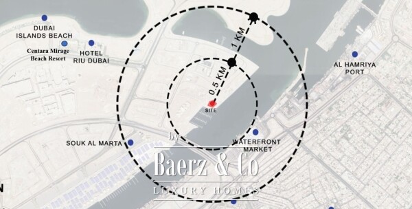 Floor Plan 1 - Double Penthouse Azizi Wasel – 6 Bedrooms, Dubai Islands