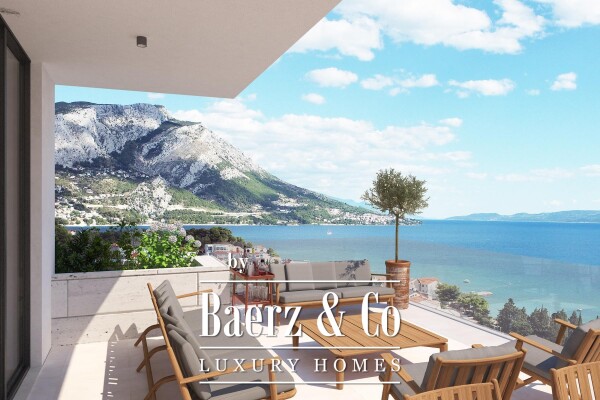 photo 19 Duće, new construction, luxurious apartment with pool and open sea view S1 ​