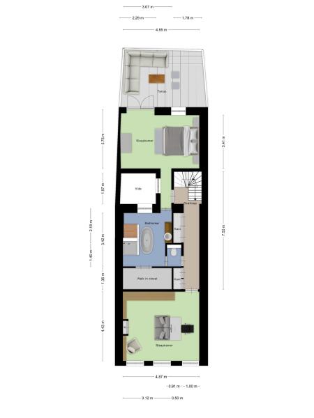 Floor Plan 3 - Lievevrouwestraat 54