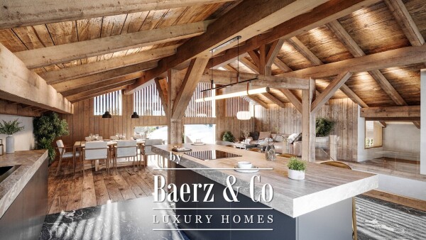 photo 3 An authentic mountain pasture 80 m from the slopes, custom-built in a unique natural setting