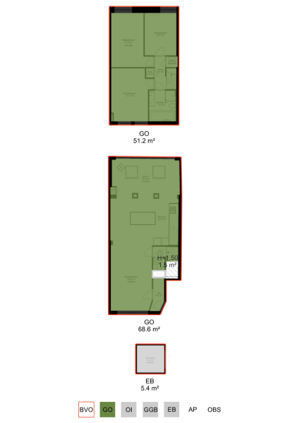 Floor Plan 9 - Warmondstraat 85 H