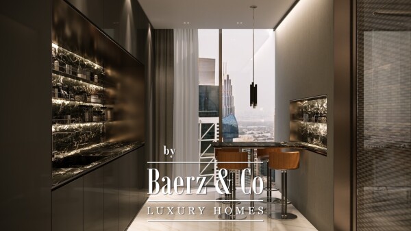 photo 5 Luxury 2-Bedroom Apartment | Da Vinci Tower by Pagani | Canal-Facing