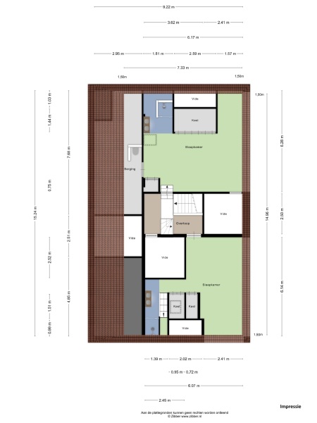 Floor Plan 6 - Tiendweg 2 A