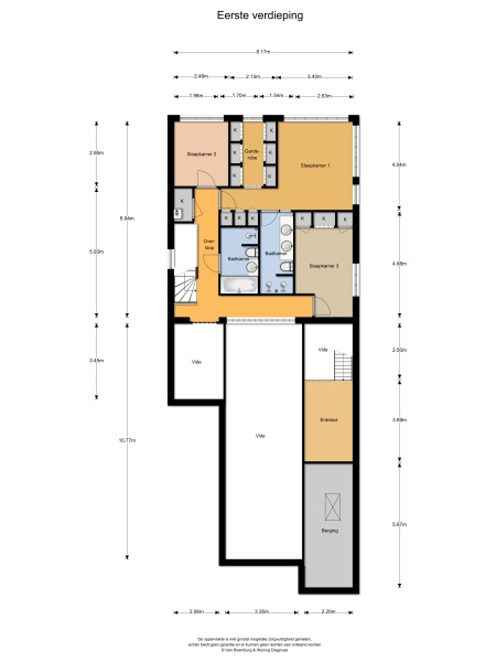 Floor Plan 1 - Eerste Van der Helststraat 1 D
