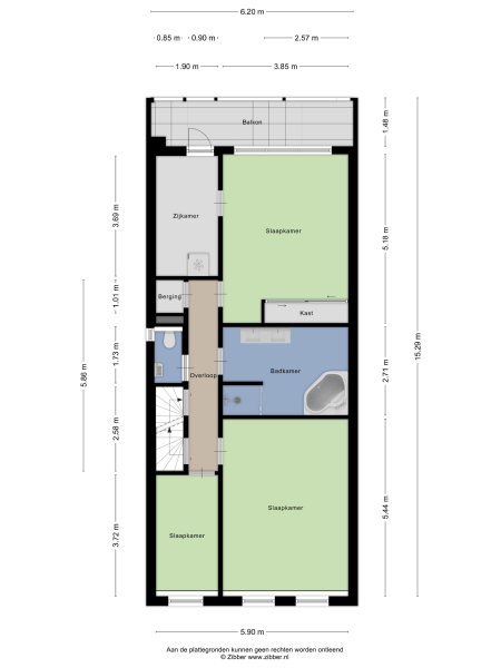 Floor Plan 3 - Straatweg 20