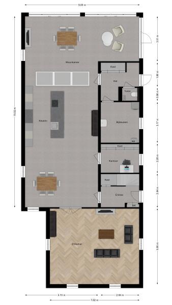 Floor Plan 1 - Wilhelminastraat 3