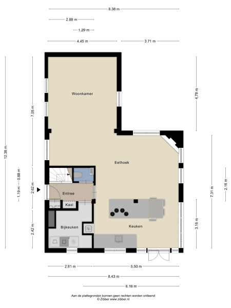 Floor Plan 1 - Westerweg 71