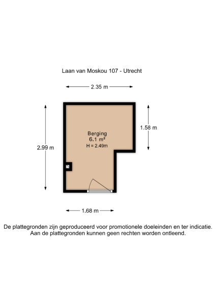 Floor Plan 6 - Laan van Moskou 107