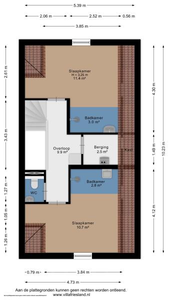 Floor Plan 3 - De Bleeck 7