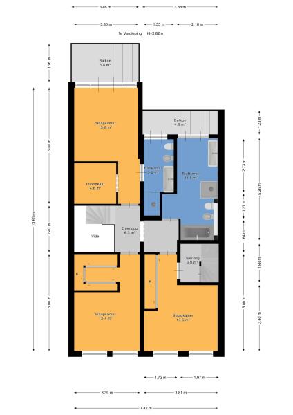 Floor Plan 1 - Willemstraat 51