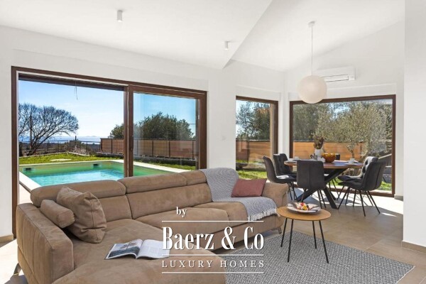 photo 5 Istria, Krnica, modern villa with pool and enchanting sea view