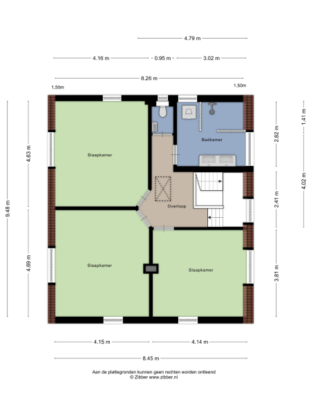Floor Plan 2 - Natteweg 44