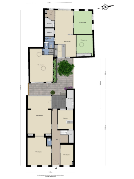 Floor Plan 1 - Herengracht 20