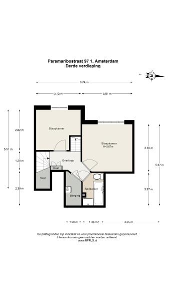 Floor Plan 5 - Paramaribostraat 97 1