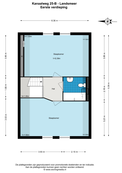 Floor Plan 1 - Kanaalweg 25 B