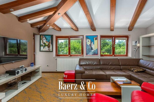 photo 7 Krk, Dobrinj, Rustic Villa with a 60 m² heated pool, jacuzzi, sauna, and fitness
