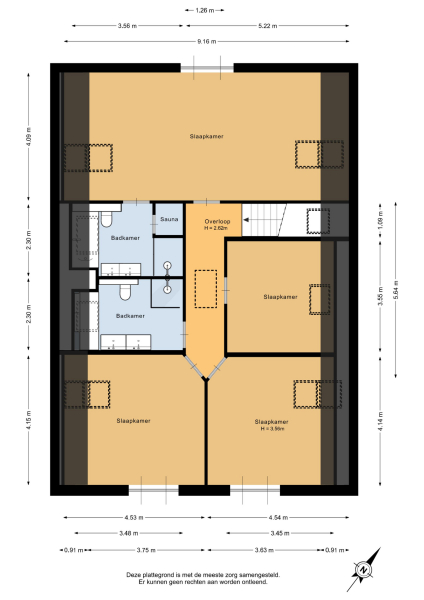 Floor Plan 5 - Oude Bovendijk 287 B