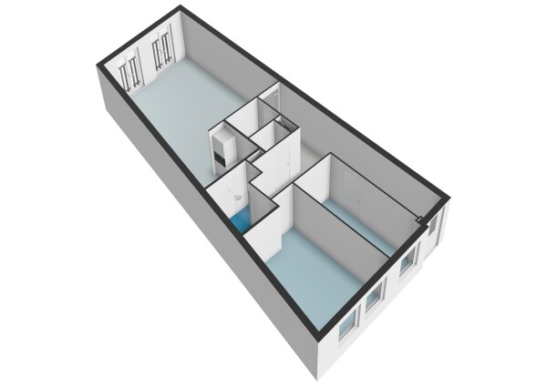 Floor Plan 2 - Kalverstraat 218 E