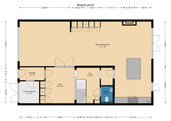 Floor Plan 1 - Van Soutelandelaan 7