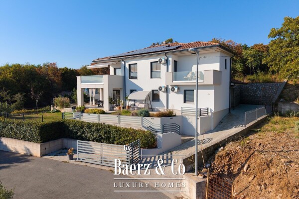 photo 3 Kostrena, a house with a swimming pool and a stunning open sea view