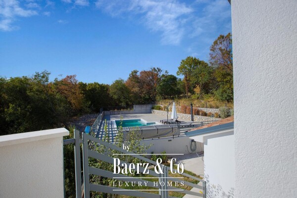 photo 7 Kostrena, a house with a swimming pool and a stunning open sea view