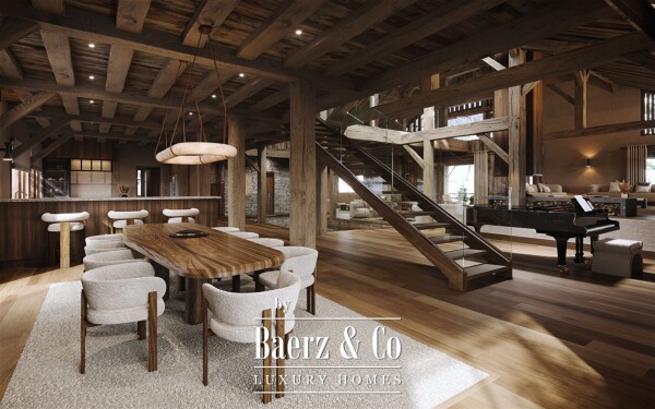 photo 4 Authentic 640 sqm farmhouse to renovate - Ski-in/ski-out
