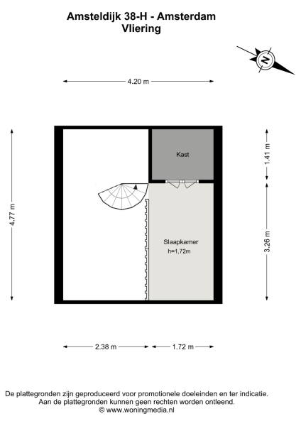 Floor Plan 11 - Amsteldijk 38 H